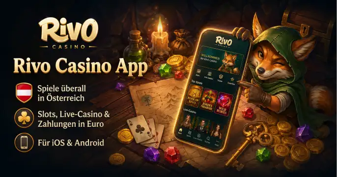 Rivo Casino App banner